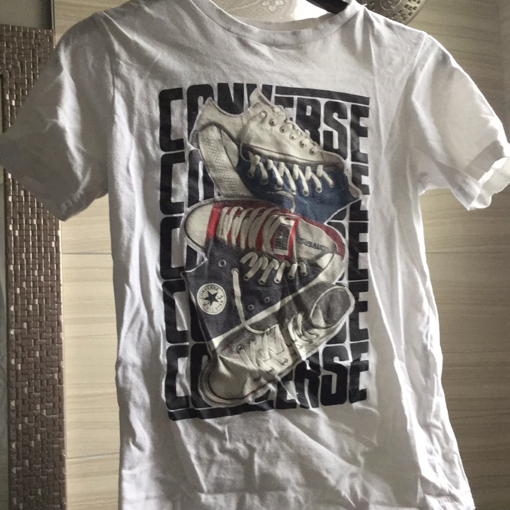 A boys short sleeve t-shirt